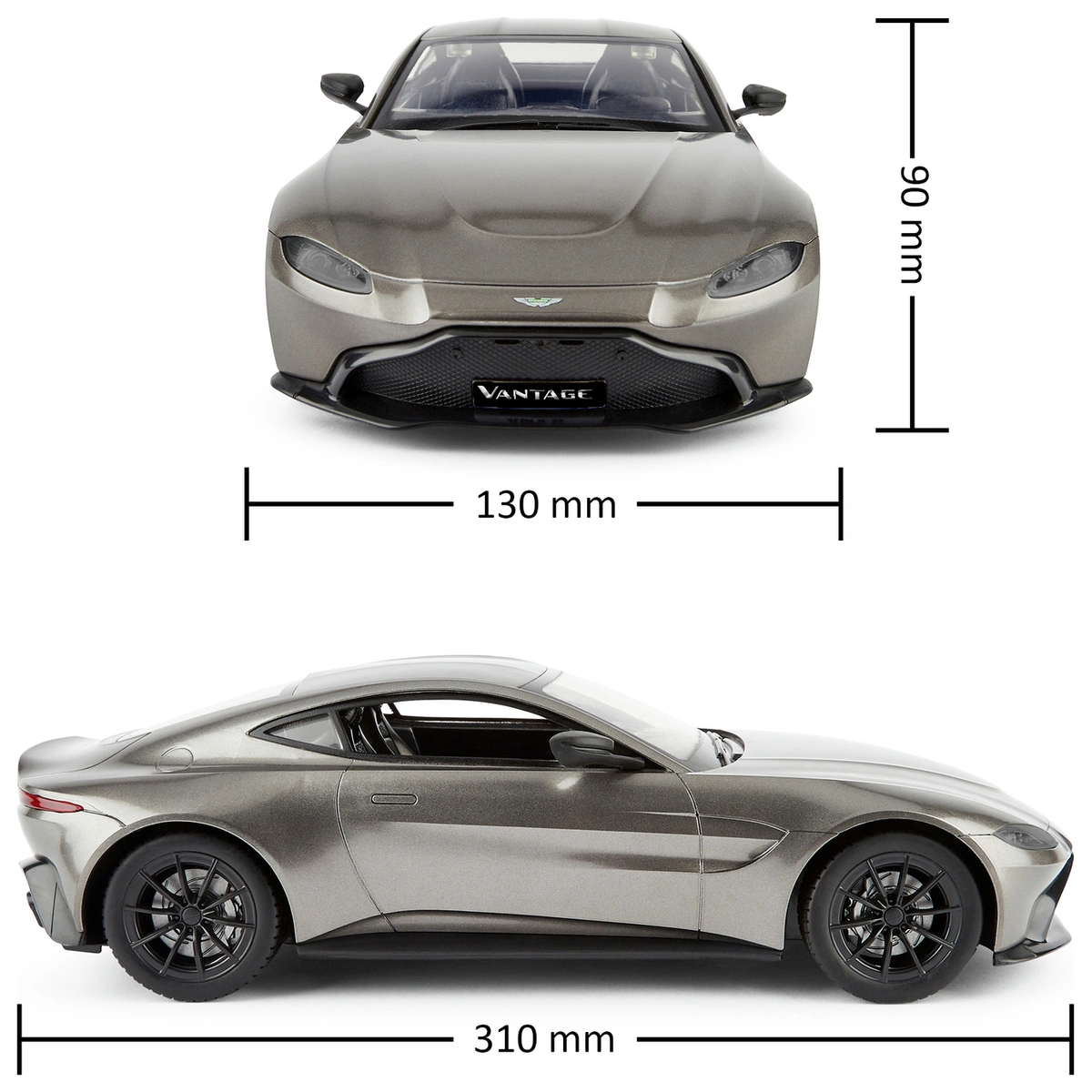CMJ RC Cars 1:14 Aston Martin Vantage - Grey