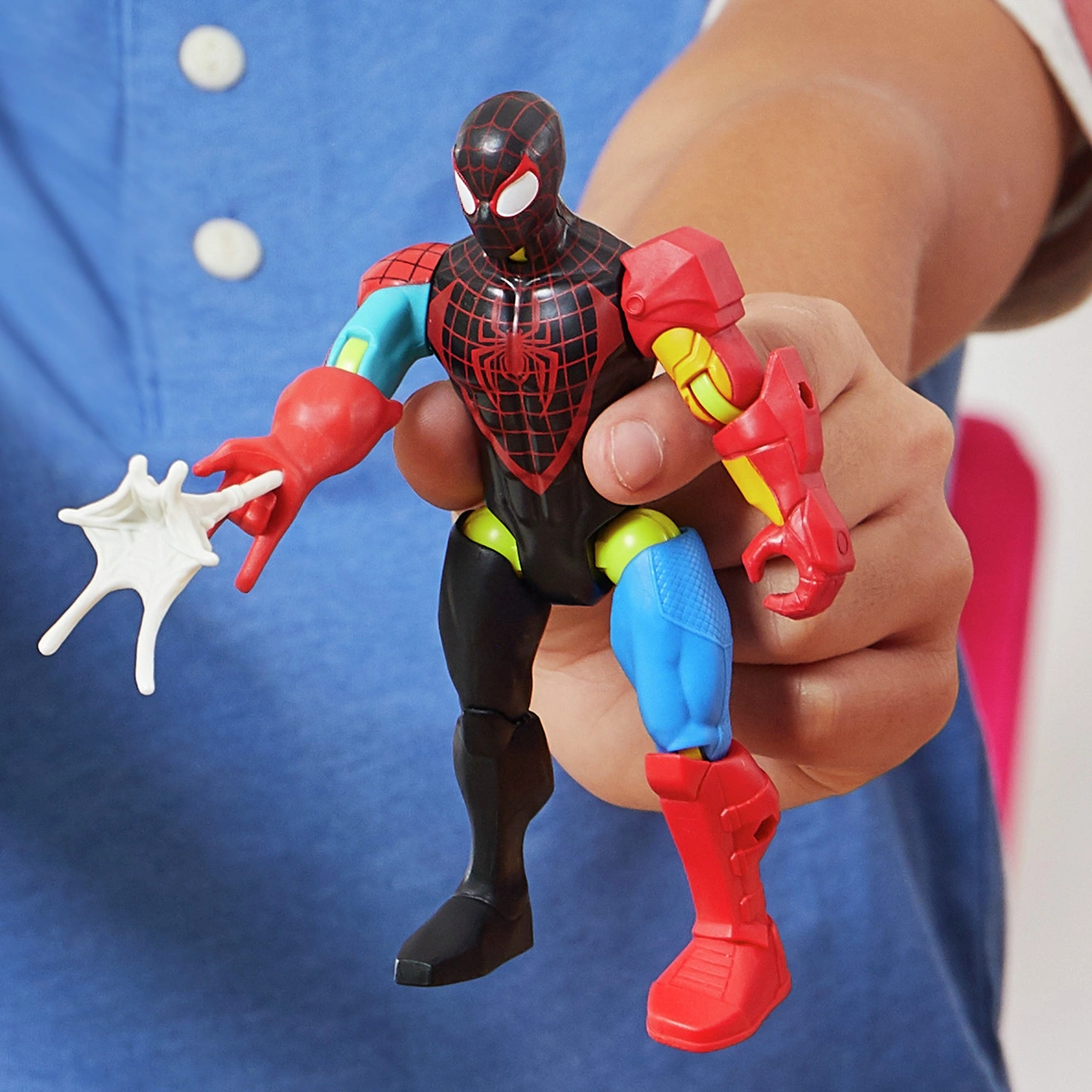 Mixmashers Marvel Miles Morales Deluxe Figure