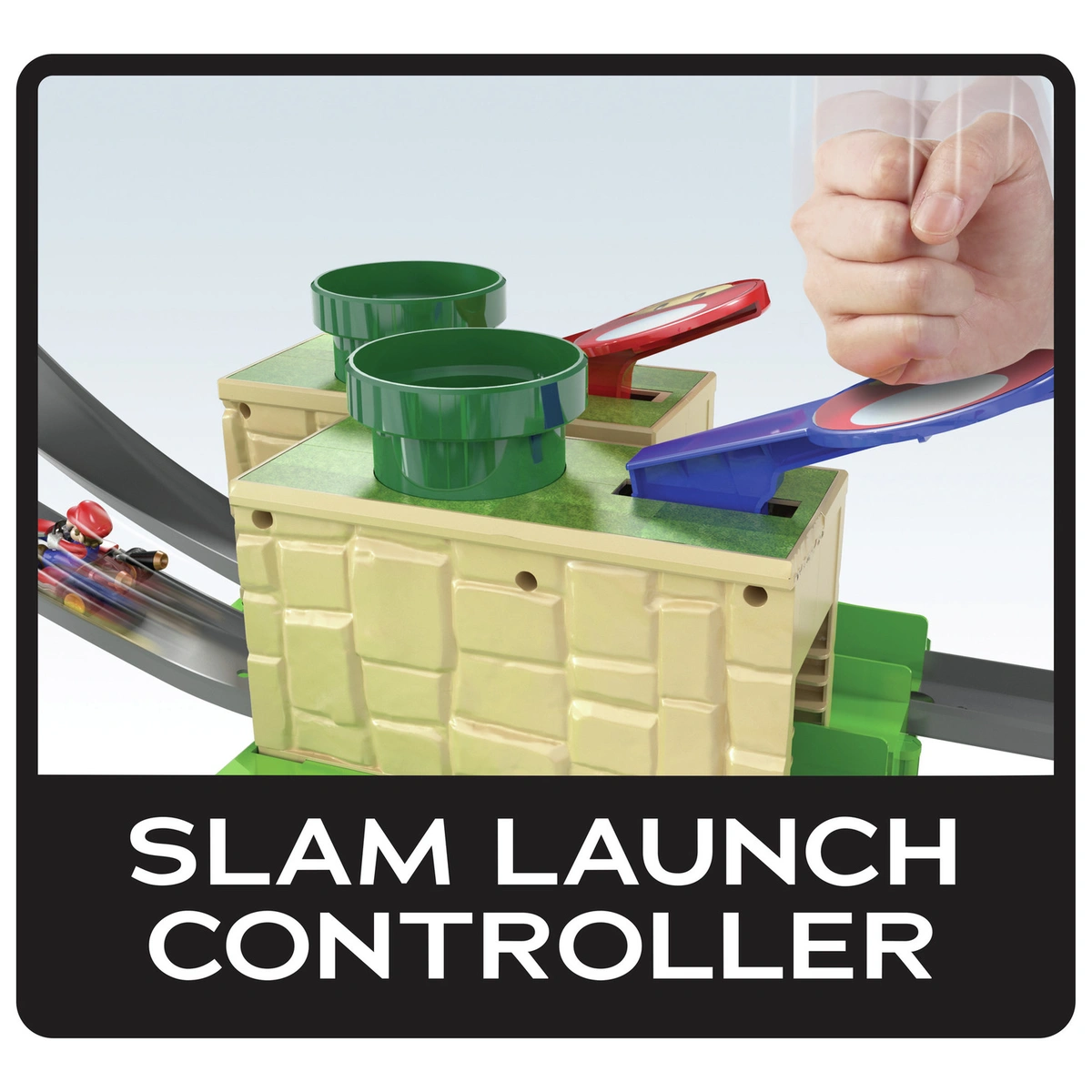 Hot Wheels Mario Kart Circuit Lite Track Set