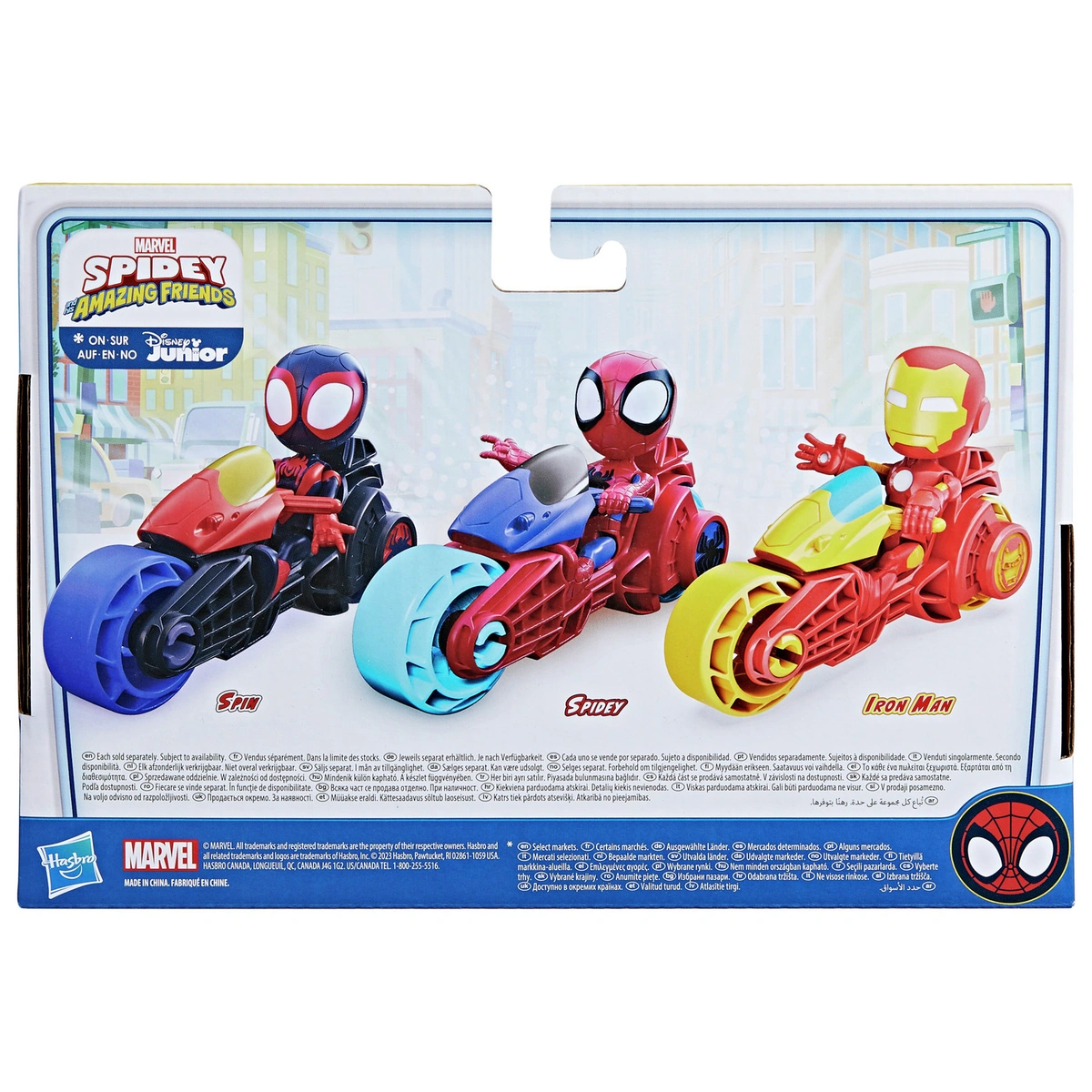 Marvel Spidey And His Amazing Friends Motorcycle