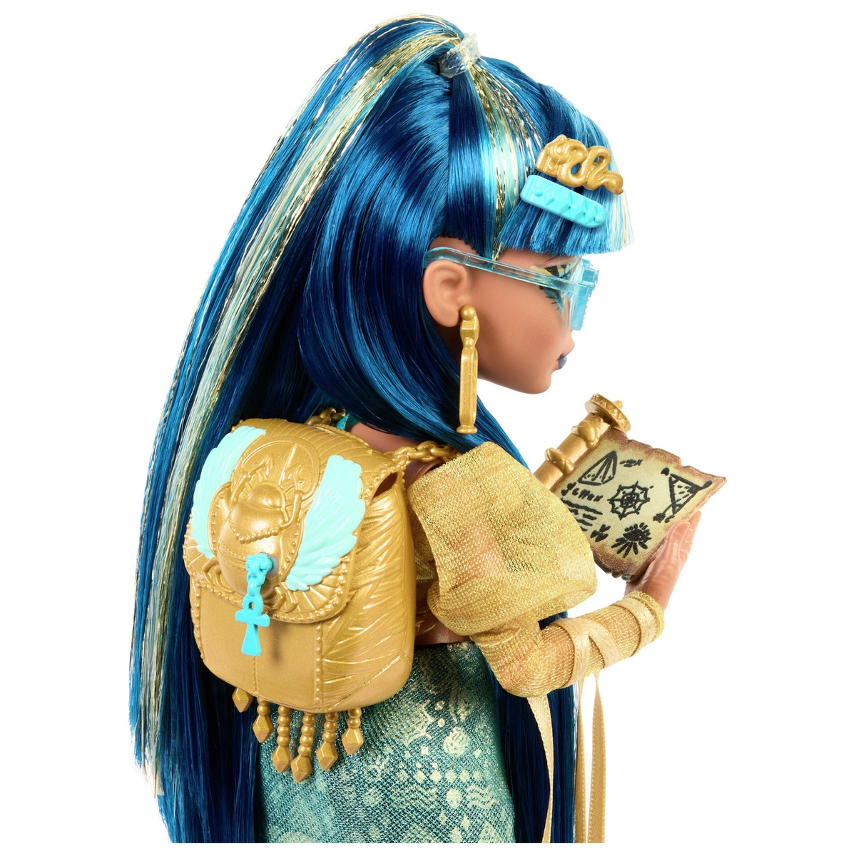 Monster High Cleo De Nile Fashion Doll, pet & Accessories