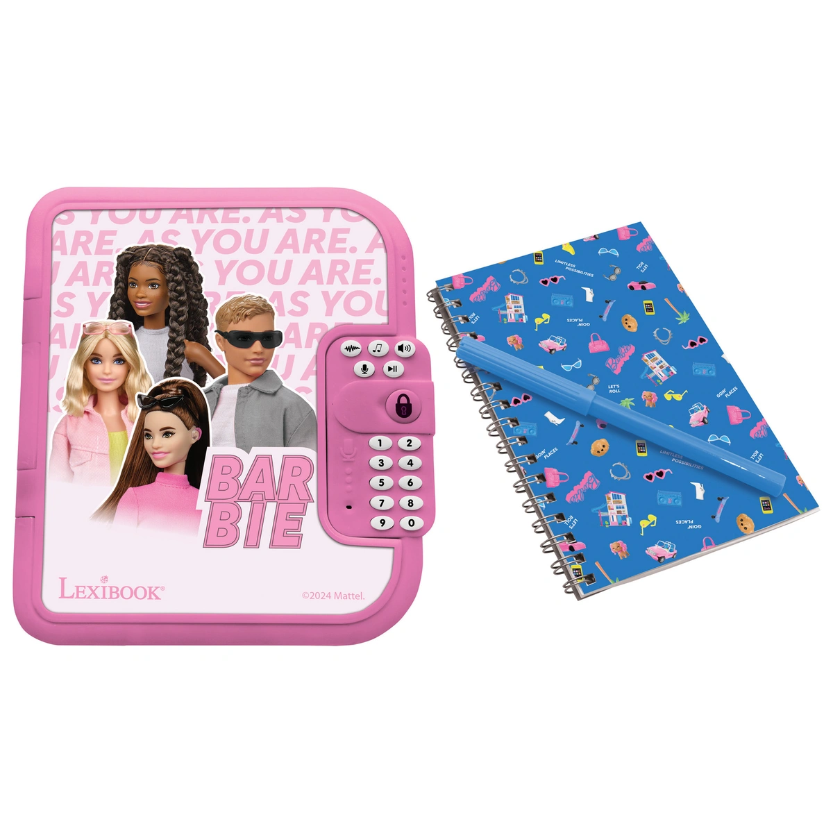 Barbie Lexibook Secret And Safe Electronic Diary
