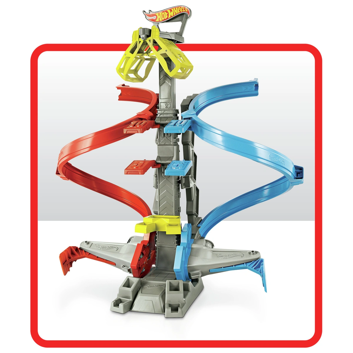 Hot Wheels Loop & Launch Toy Car Track Set