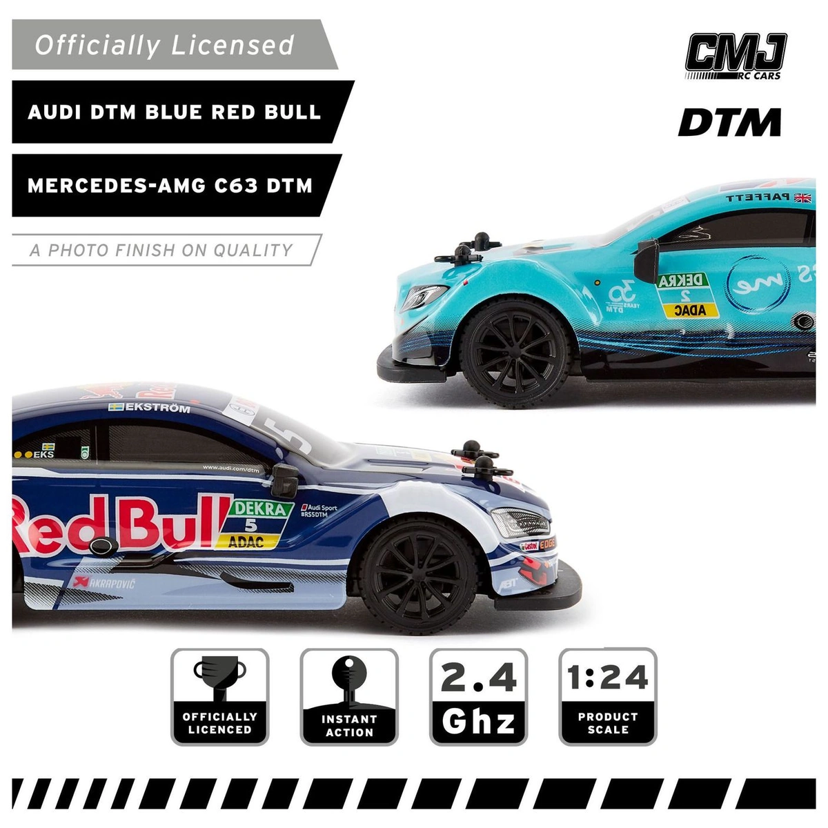 CMJ RC Cars 1:24 Redbull Vs Mercedes