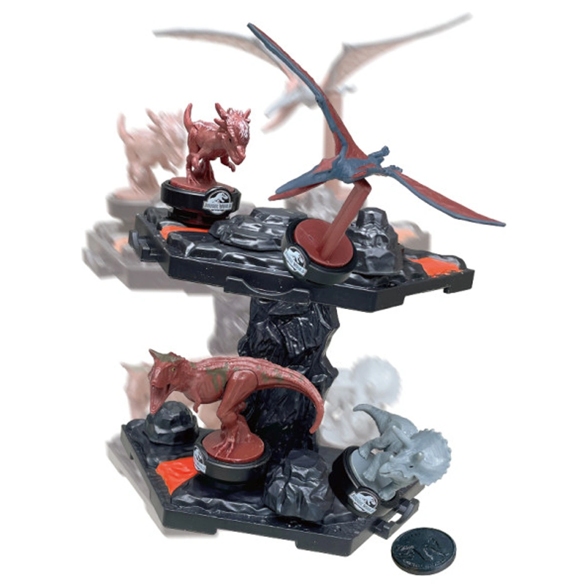 Epoch Jurassic World Volcano Balancing Game