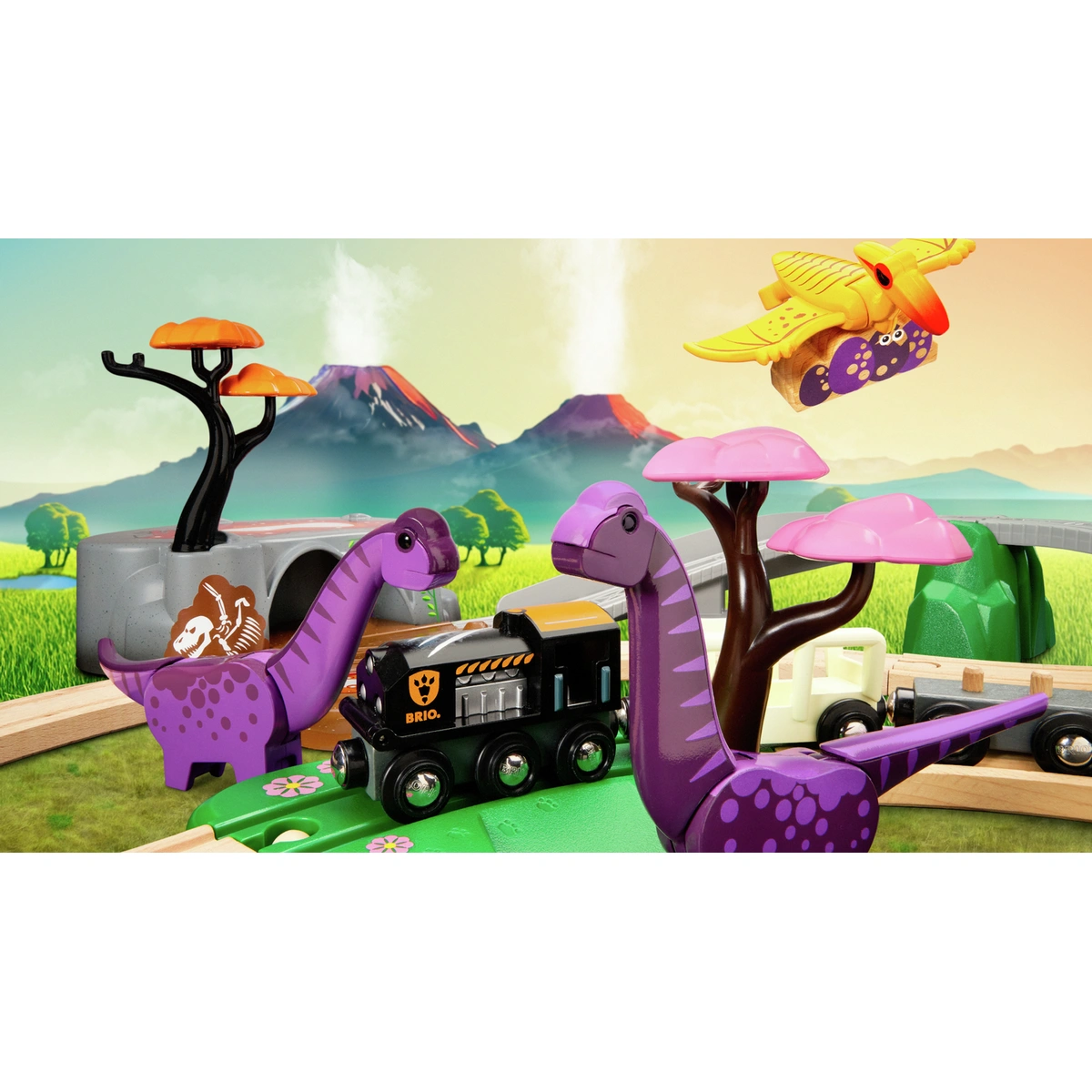 BRIO Dinosaur Adventure Set