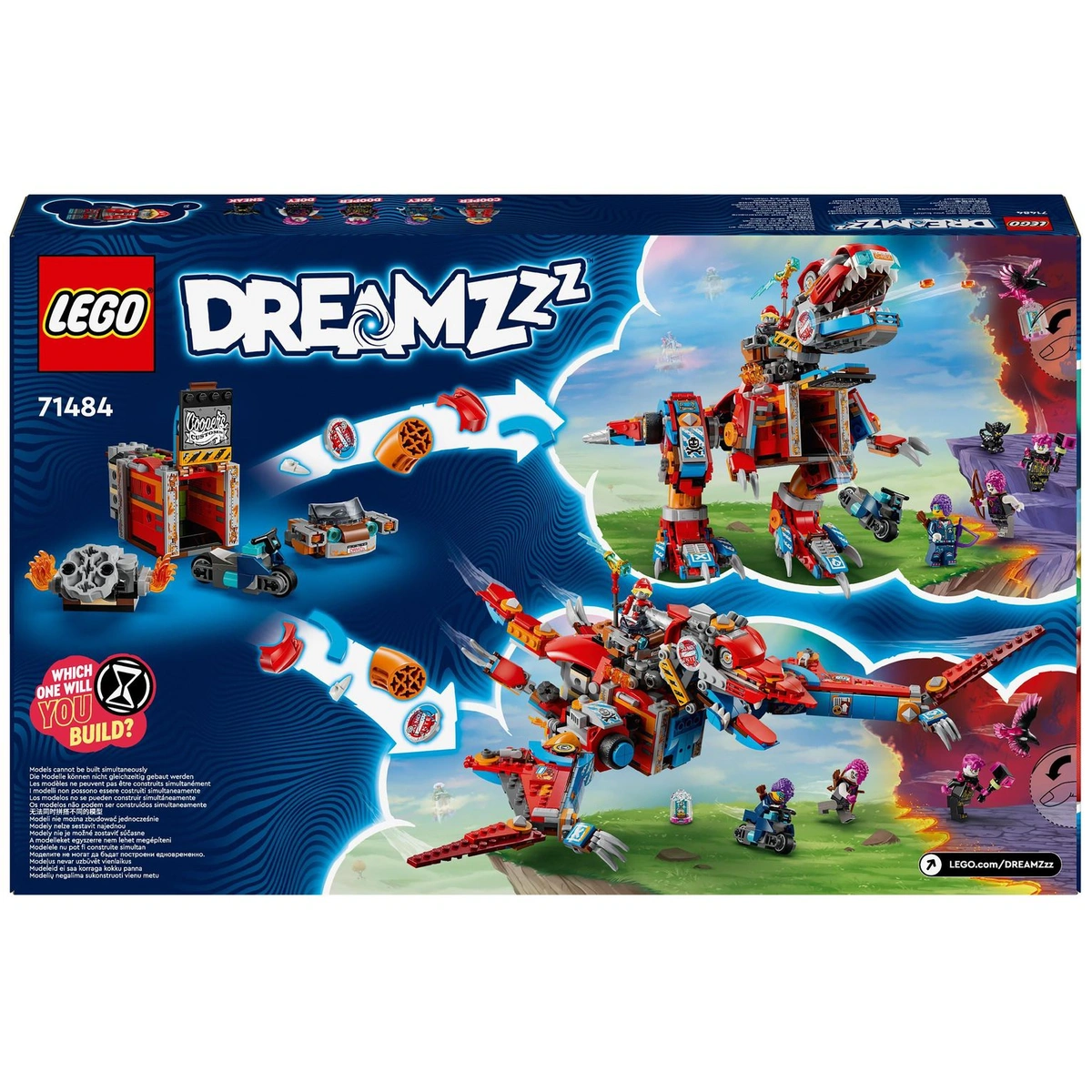 LEGO DREAMZzz Cooper's Robot Dinosaur C-Rex Toy Set 71484