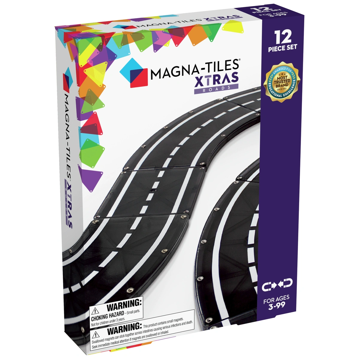 Magna-Tiles Extras Roads