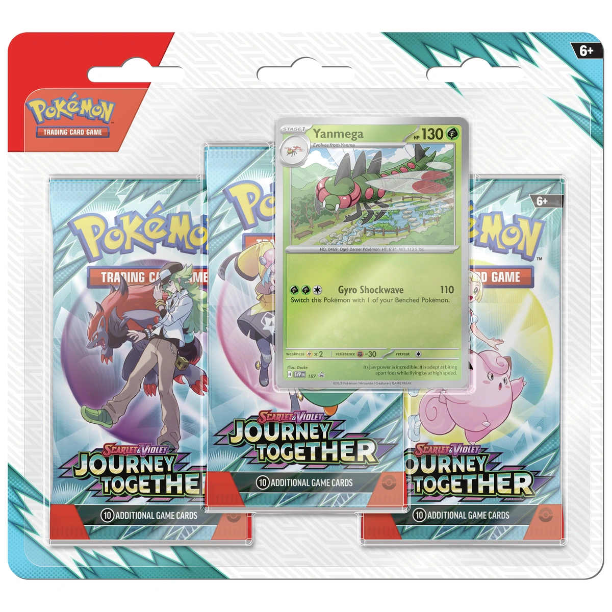 Pokémon SV9 3-Pack Blister