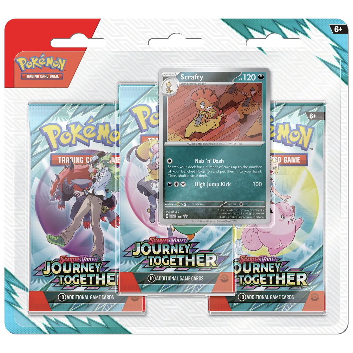 Pokémon SV9 3-Pack Blister