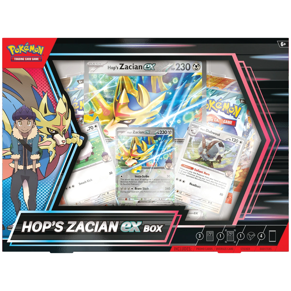 Pokémon Hops Zacian ex Box