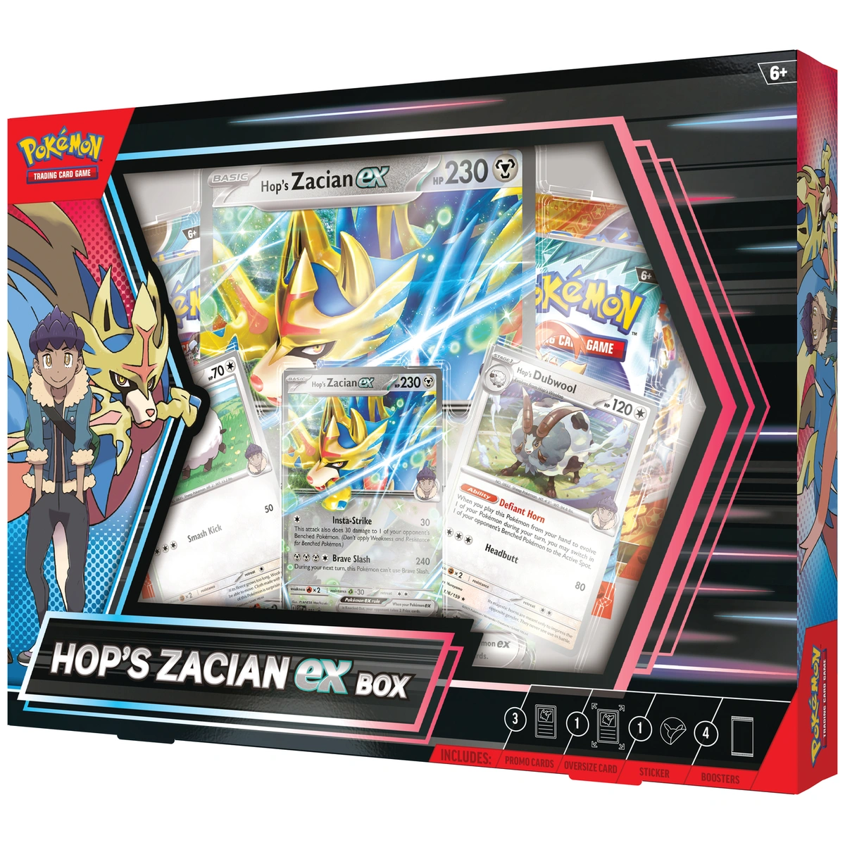 Pokémon Hops Zacian ex Box