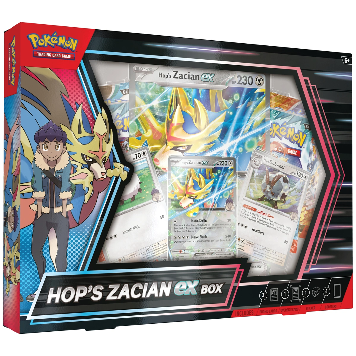 Pokémon Hops Zacian ex Box