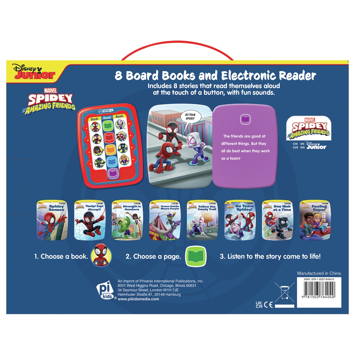 Disney Spidey and His Amazing Friends Me Reader