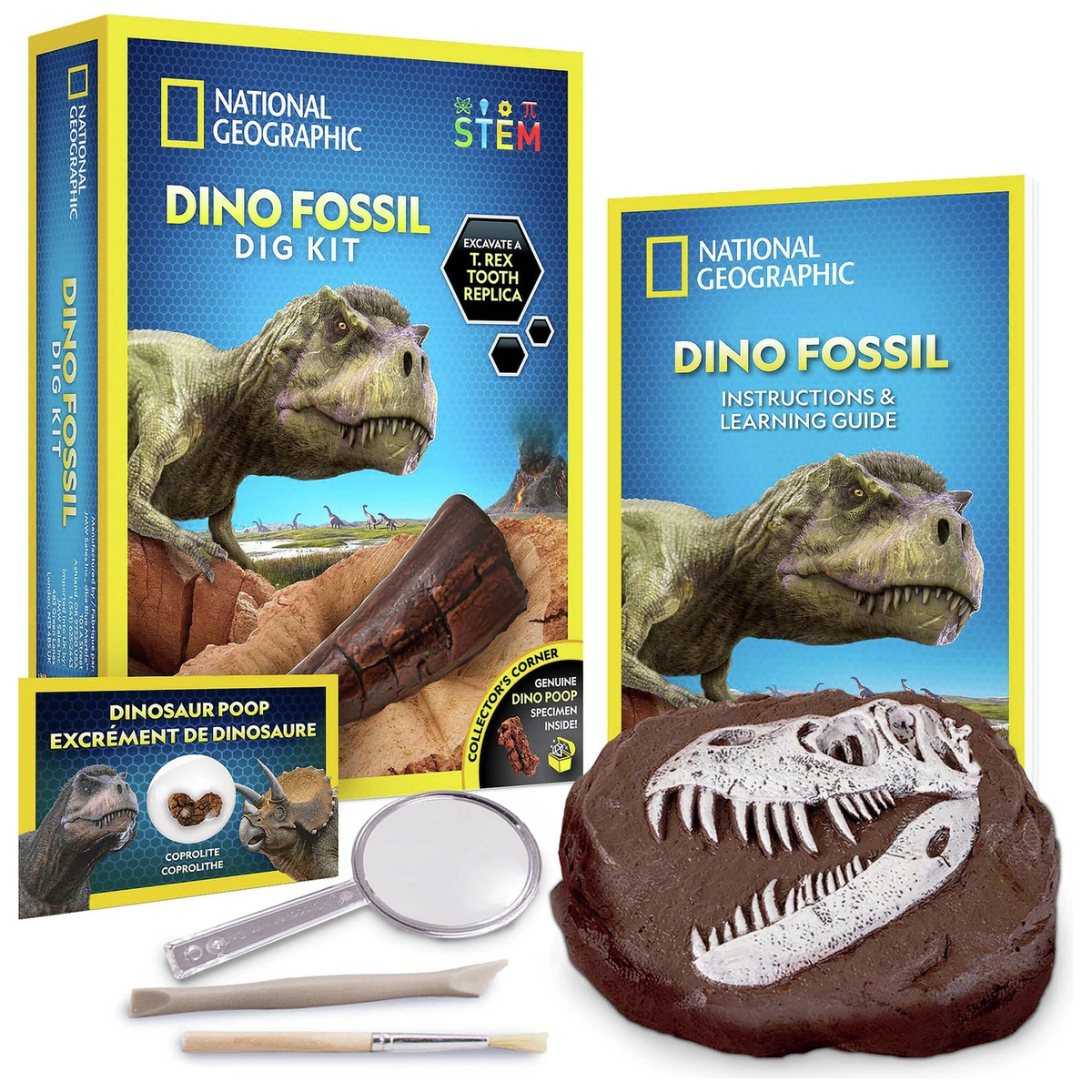 STEM National Geographic Dino Fossil Dig Kit