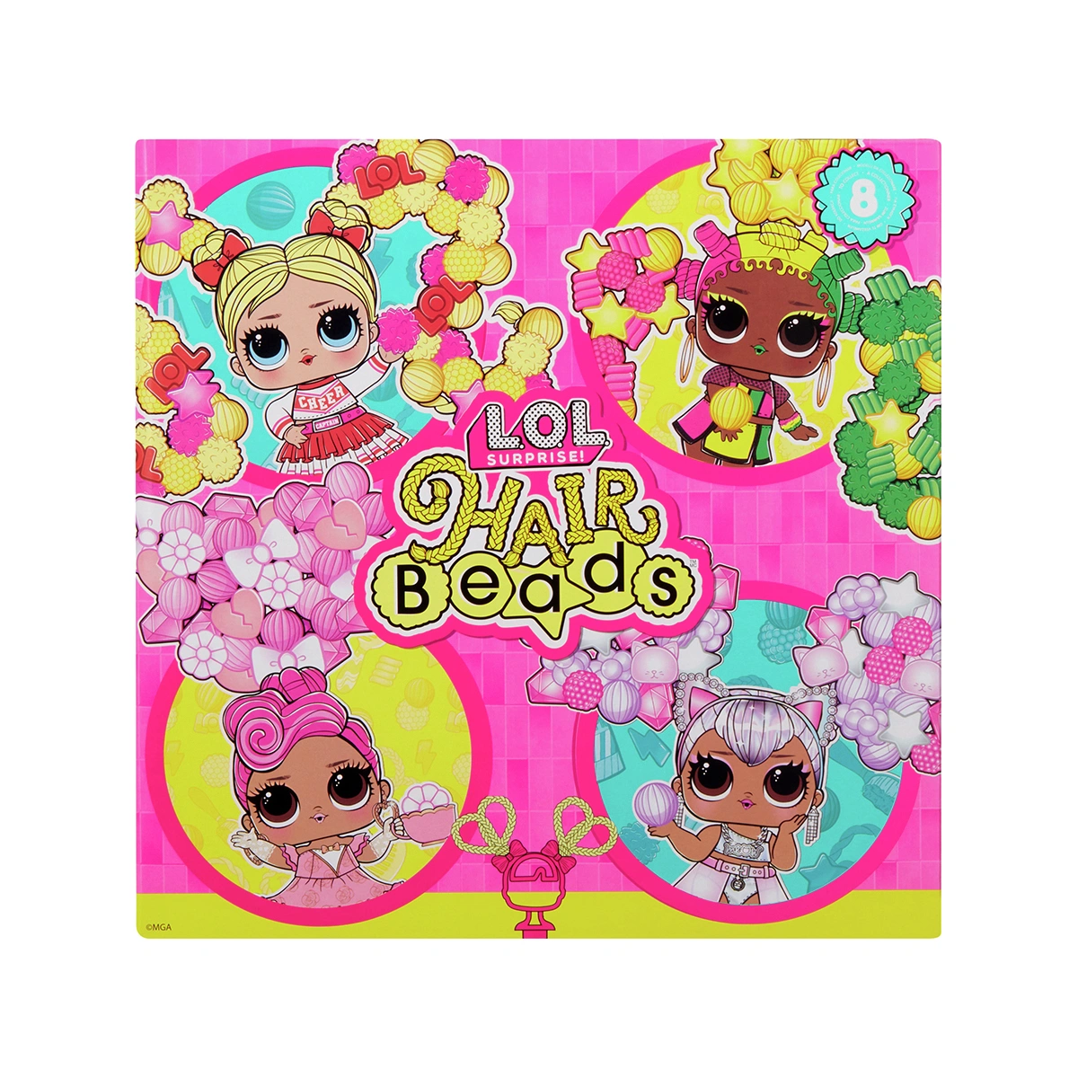 L.O.L. Surprise Hair Beads Tots Assortment