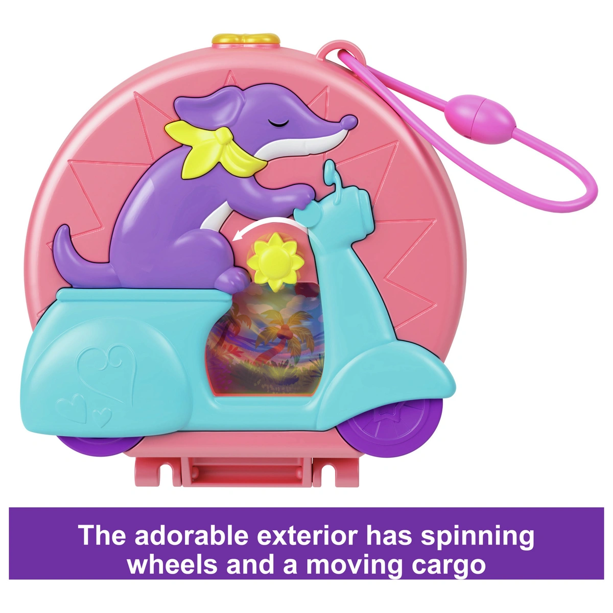 Polly Pocket Adventure Moped Compact Doll Playsets