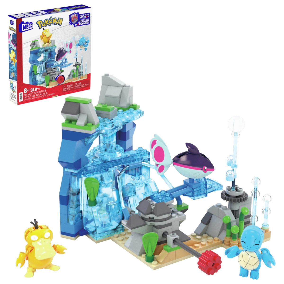 Mega Pokémon Aquatic Adventure Building Set