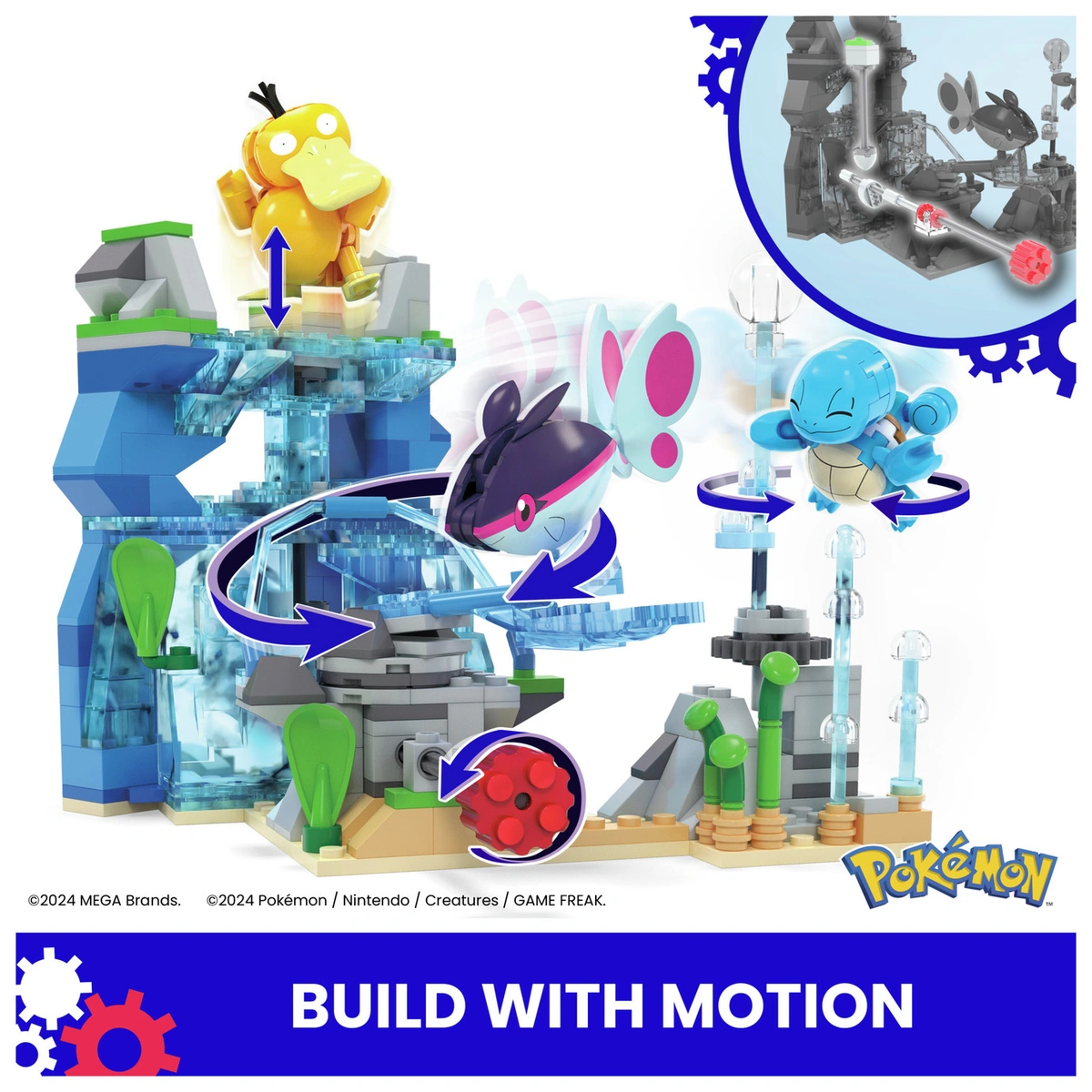 Mega Pokémon Aquatic Adventure Building Set