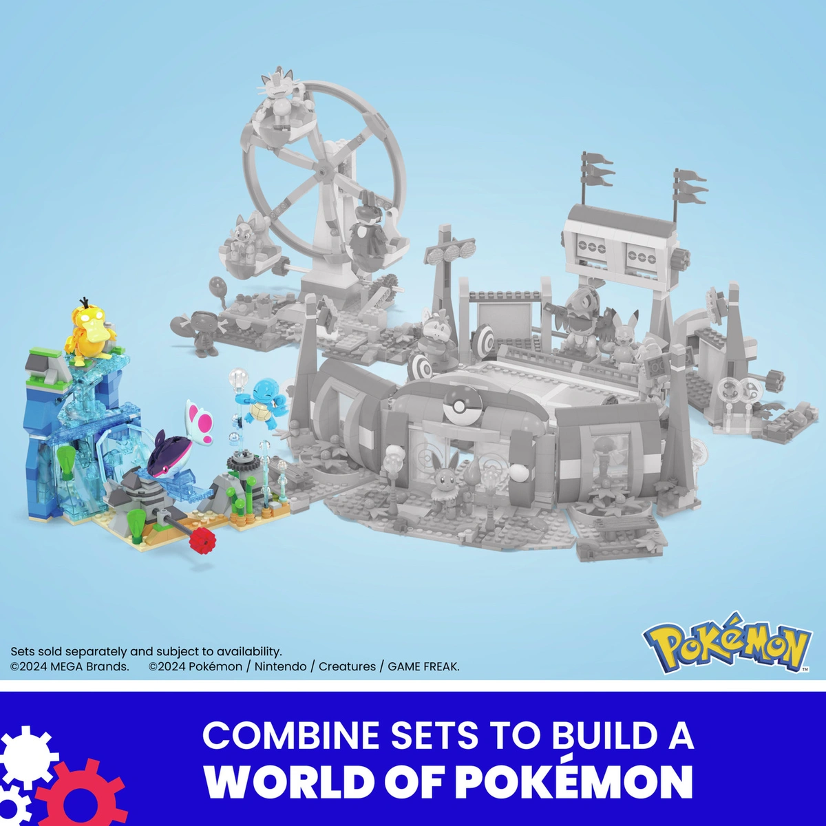 Mega Pokémon Aquatic Adventure Building Set