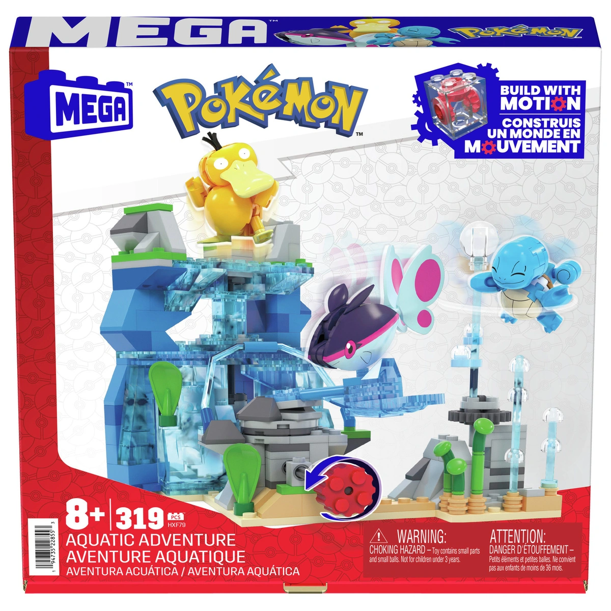Mega Pokémon Aquatic Adventure Building Set