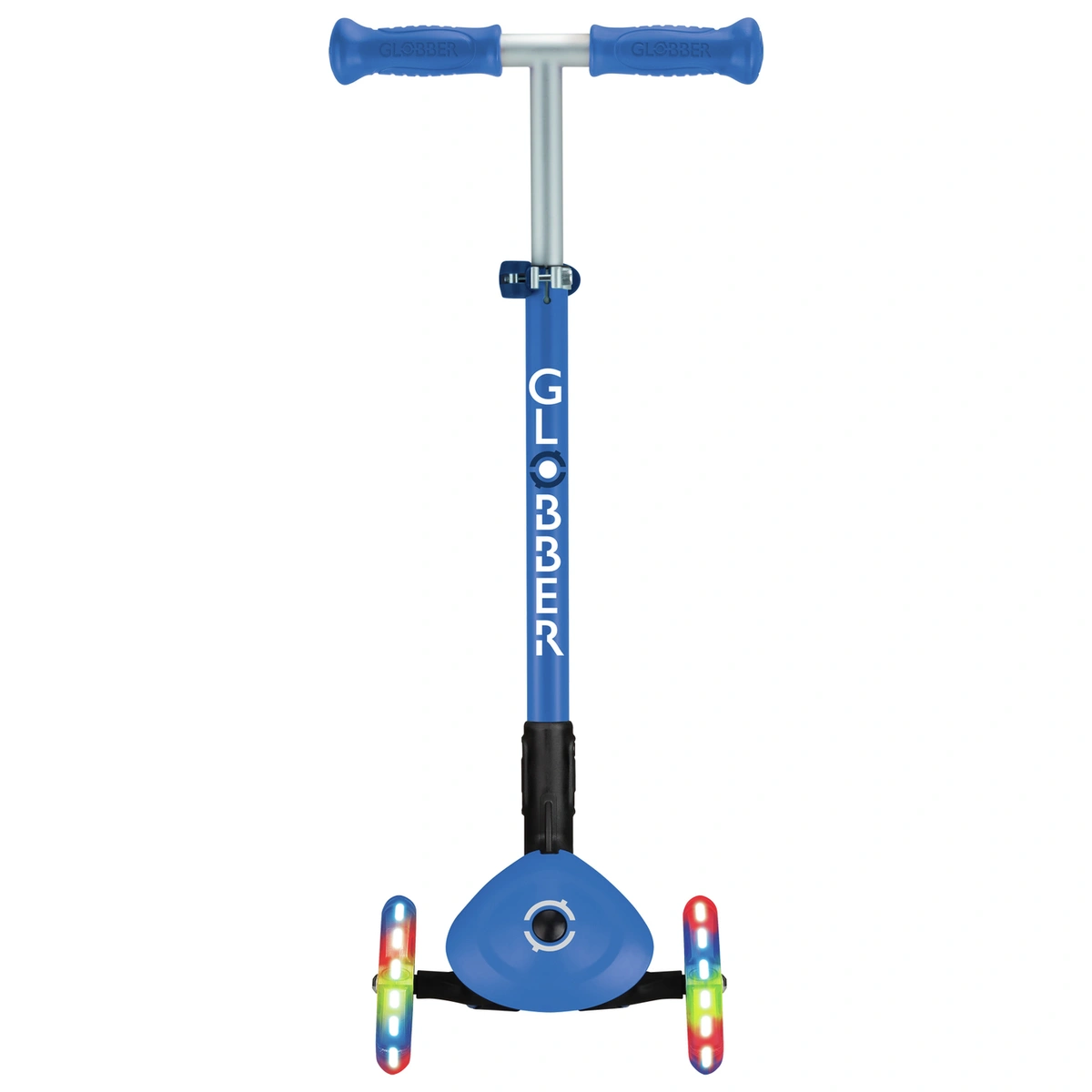 Globber Expert Foldable 3 Wheel Scooter - Blue
