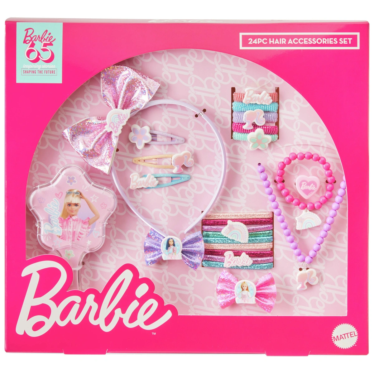 Mattel Barbie 24 Pieces Hair Set