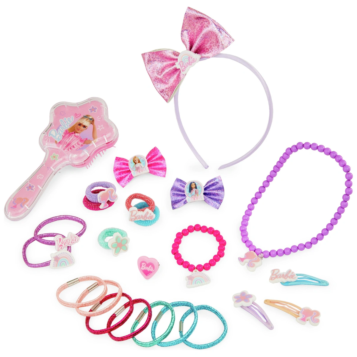 Mattel Barbie 24 Pieces Hair Set