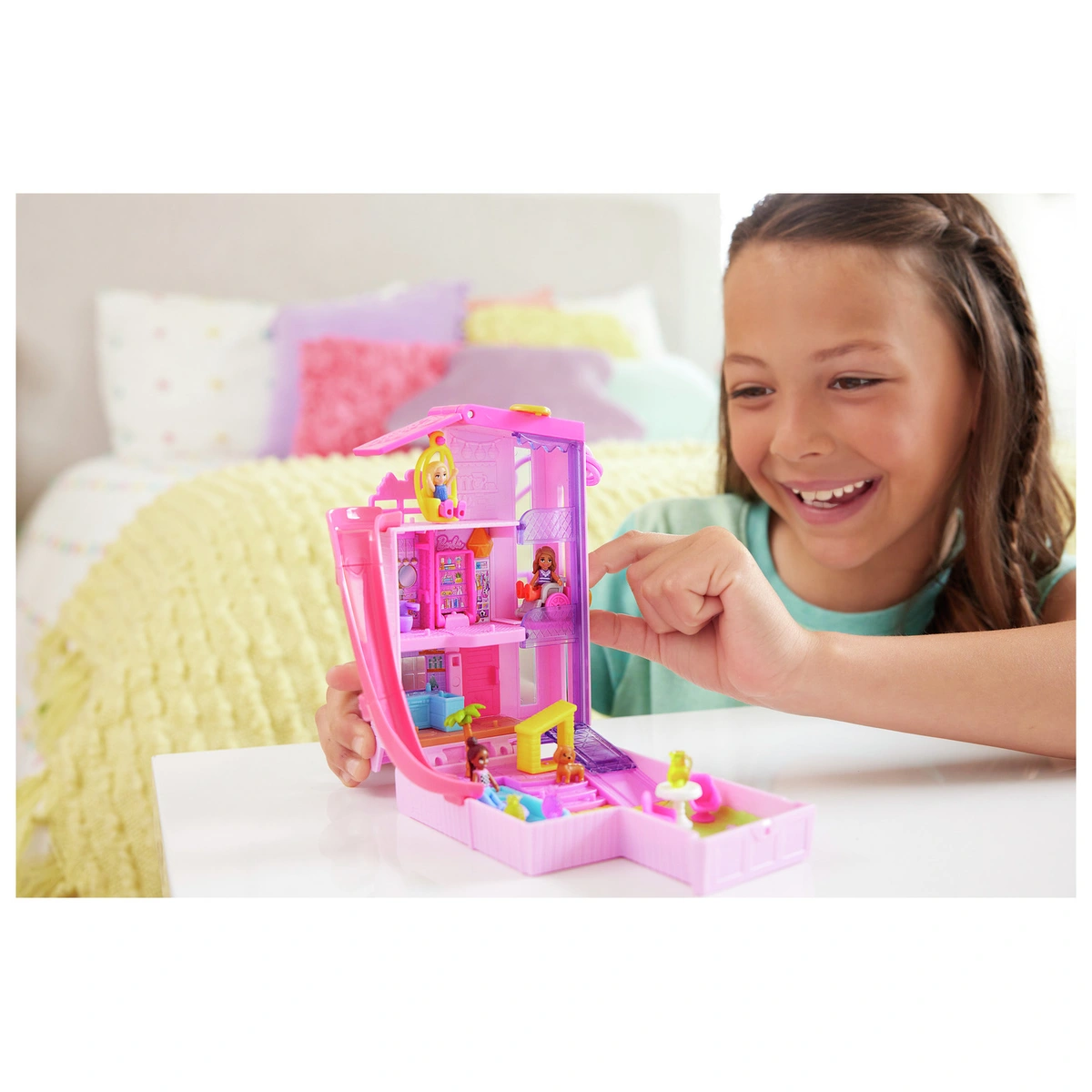 Polly Pocket Barbie Dreamhouse Compact Playset