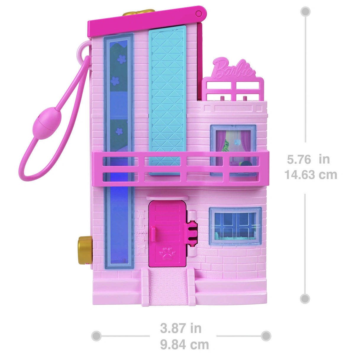 Polly Pocket Barbie Dreamhouse Compact Playset