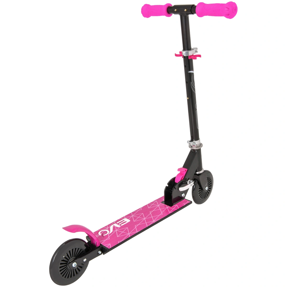EVO 2 Wheel Scooter - Black & Pink