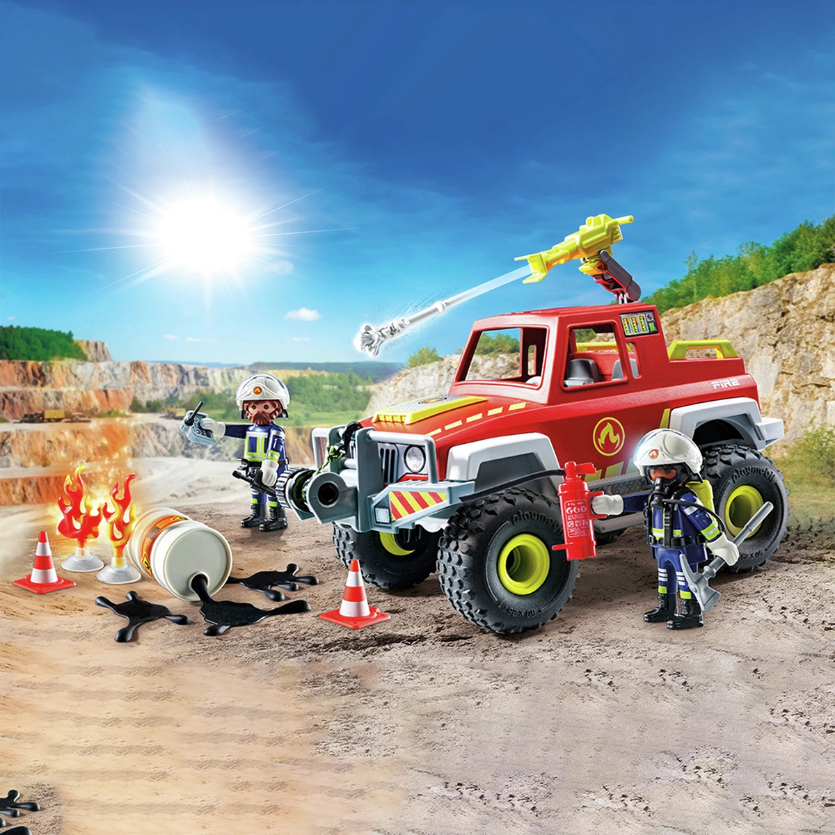 Playmobil Fire Rescue Truck