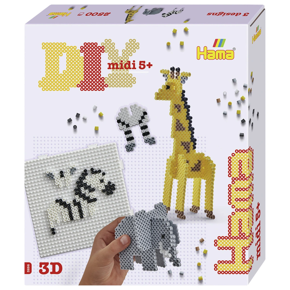 Hama Beads 3D Safari Gift Box