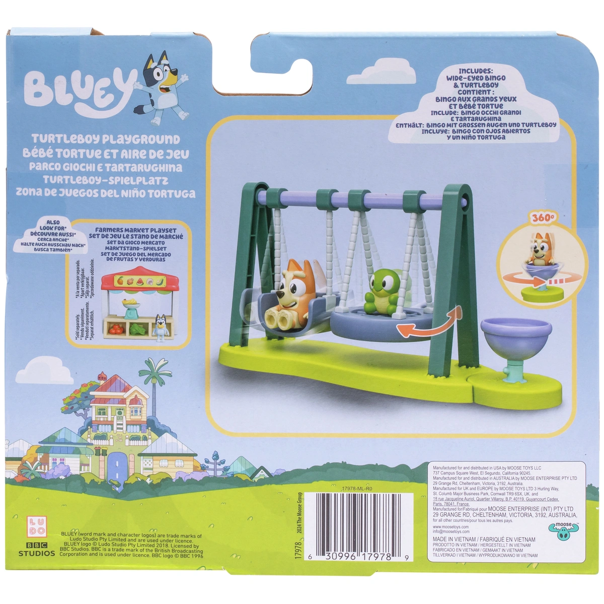 Bluey Turtleboy Playground Playset