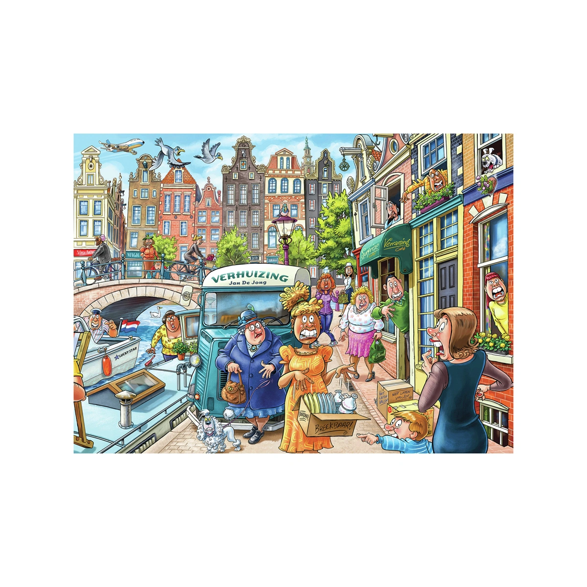 Wasgij Original 45 Moving Day Puzzle