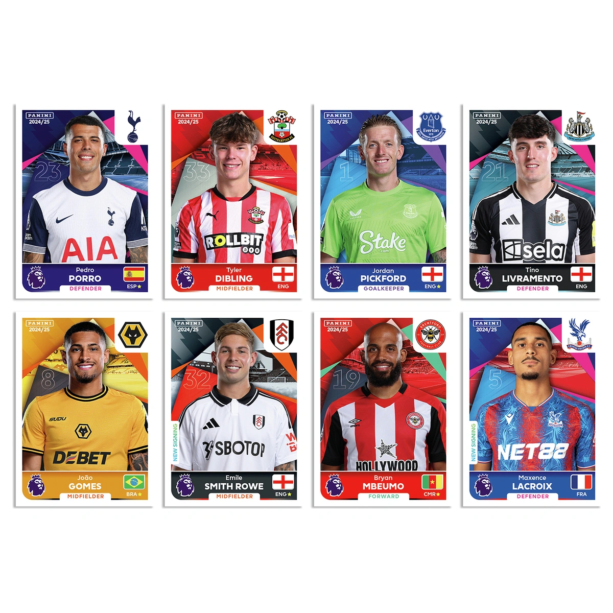 Panini Premier League 2025 Official Sticker Box