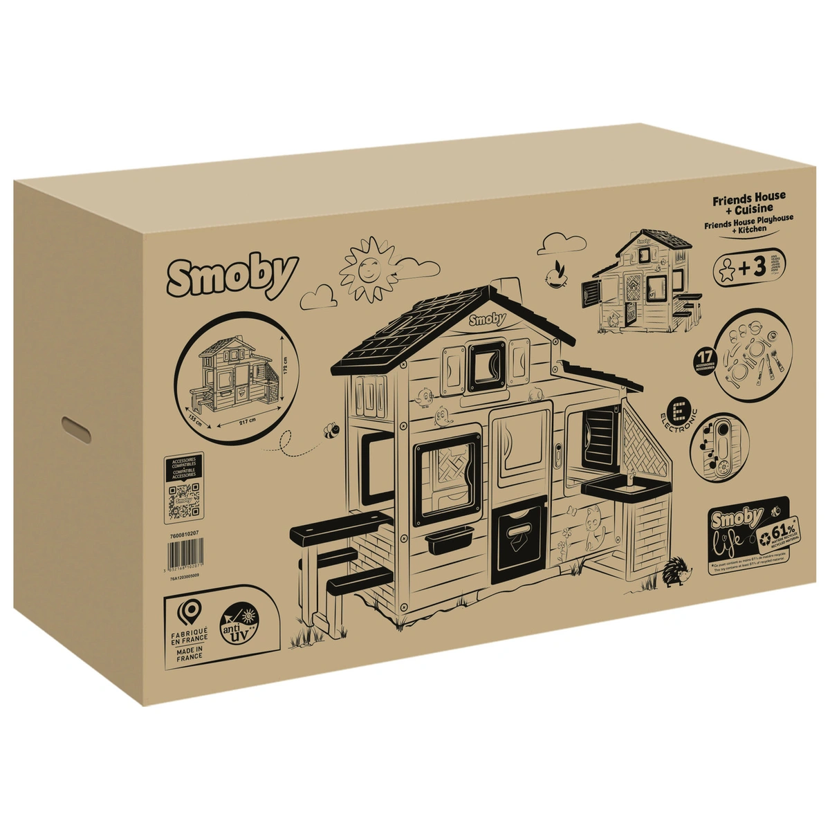 Smoby Neo Friends Play House and Kitchen