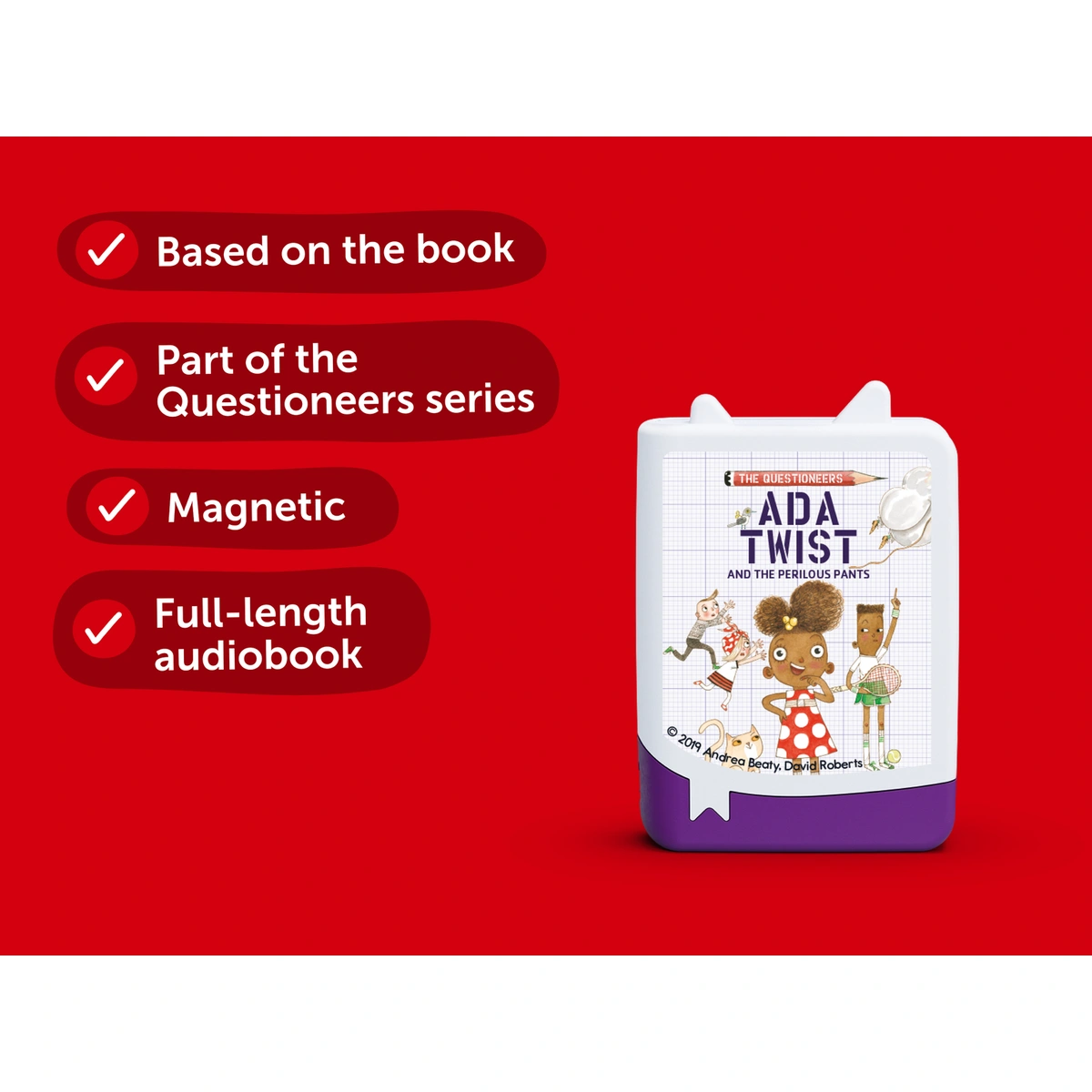 tonies Ada Twist & the Perilous Pants Audiobook Tonie