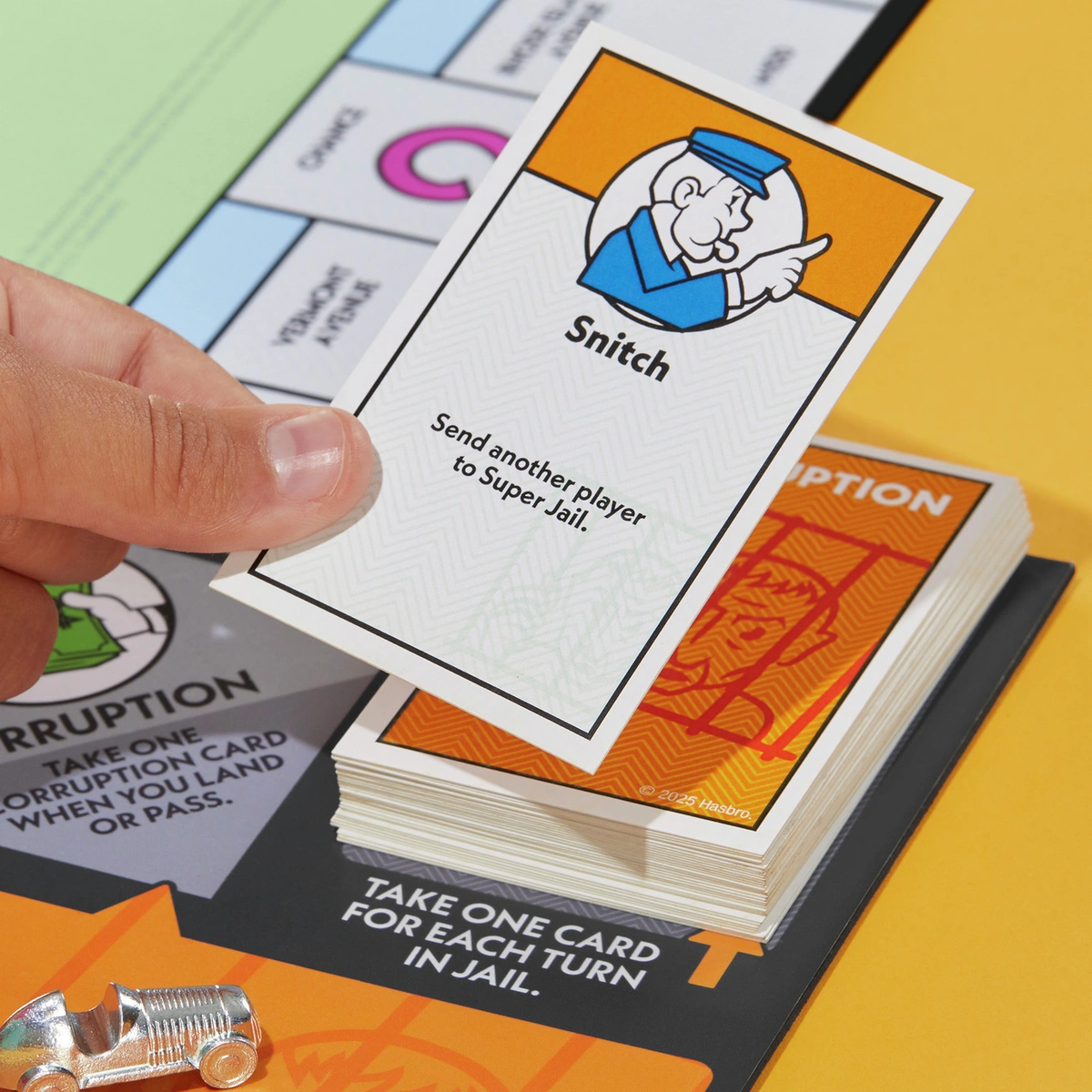 Hasbro Monopoly Go to Jail Expansion Card Pack