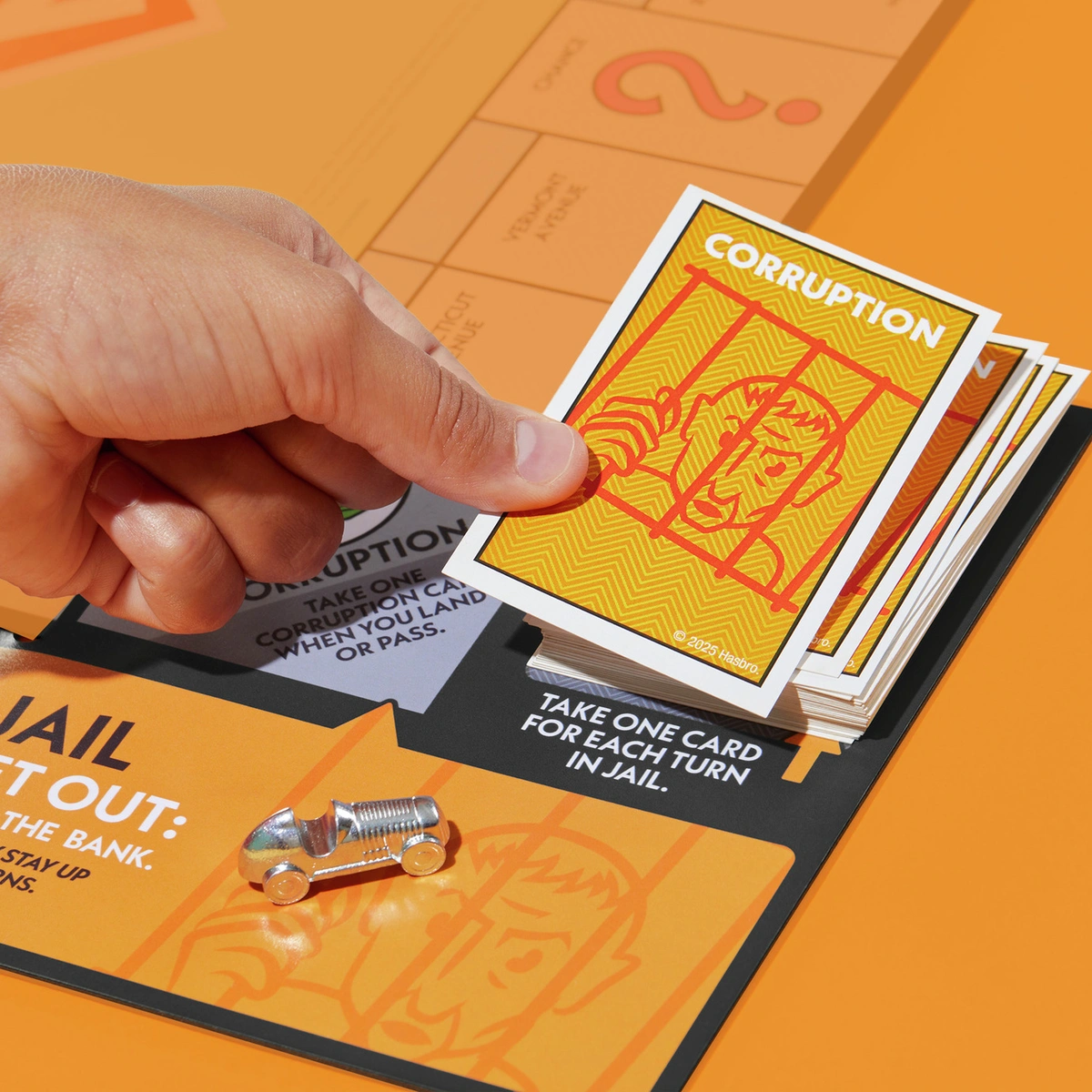 Hasbro Monopoly Go to Jail Expansion Card Pack
