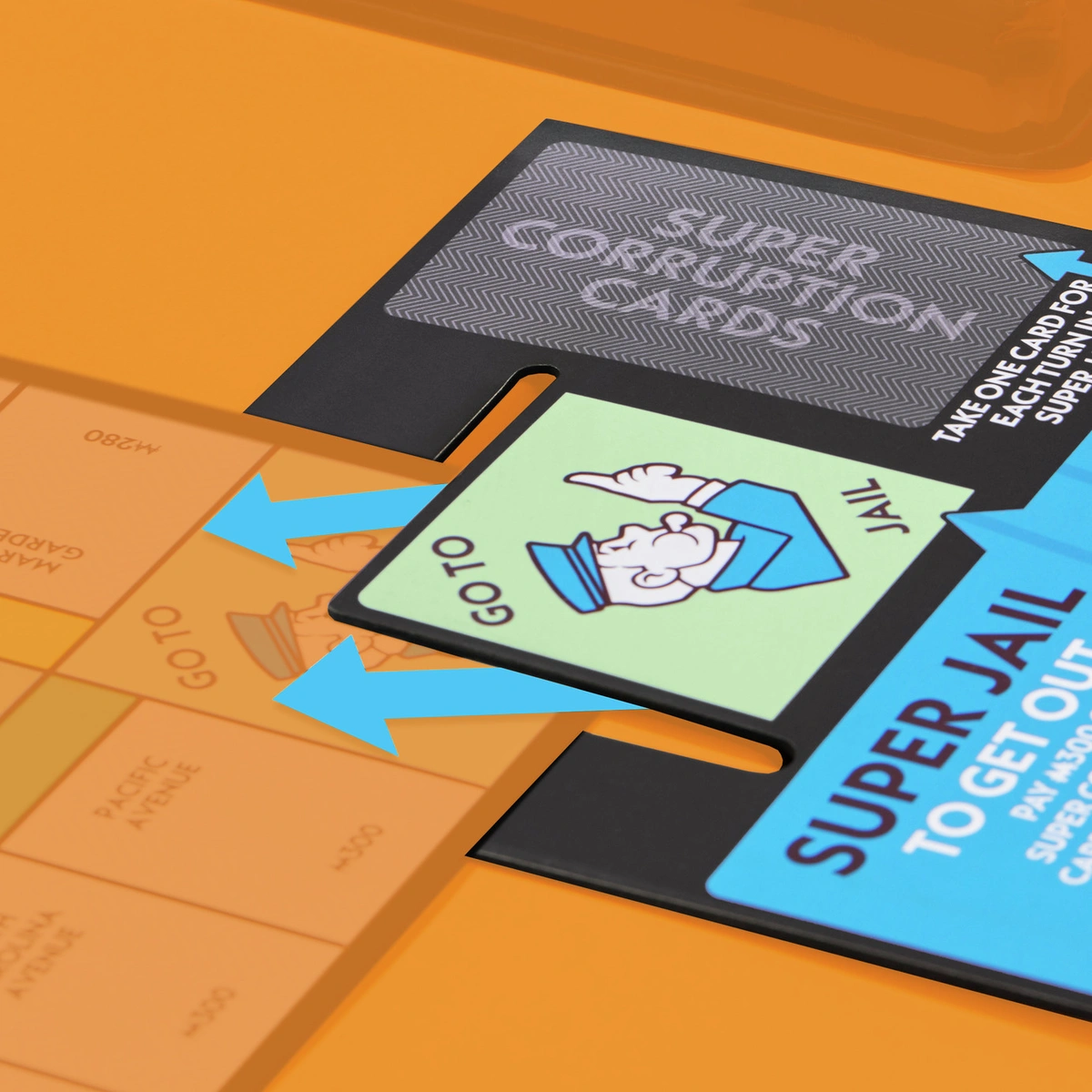 Hasbro Monopoly Go to Jail Expansion Card Pack