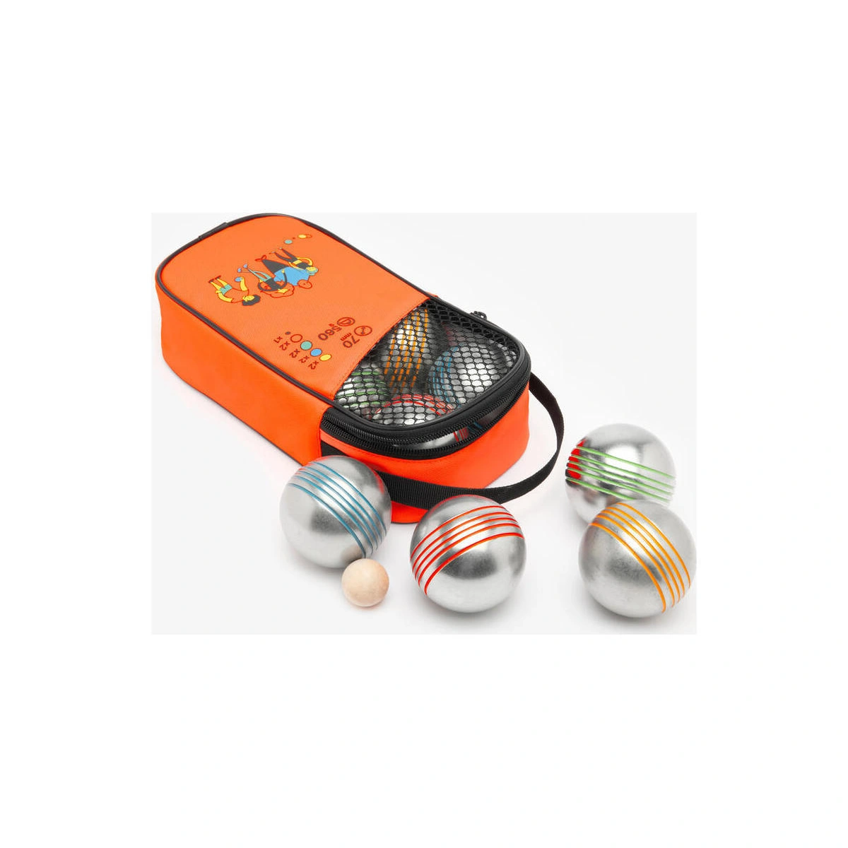 Decathlon Set Of 8 Colour Boules