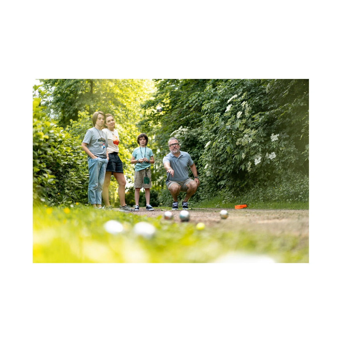 Decathlon Set Of 8 Colour Boules