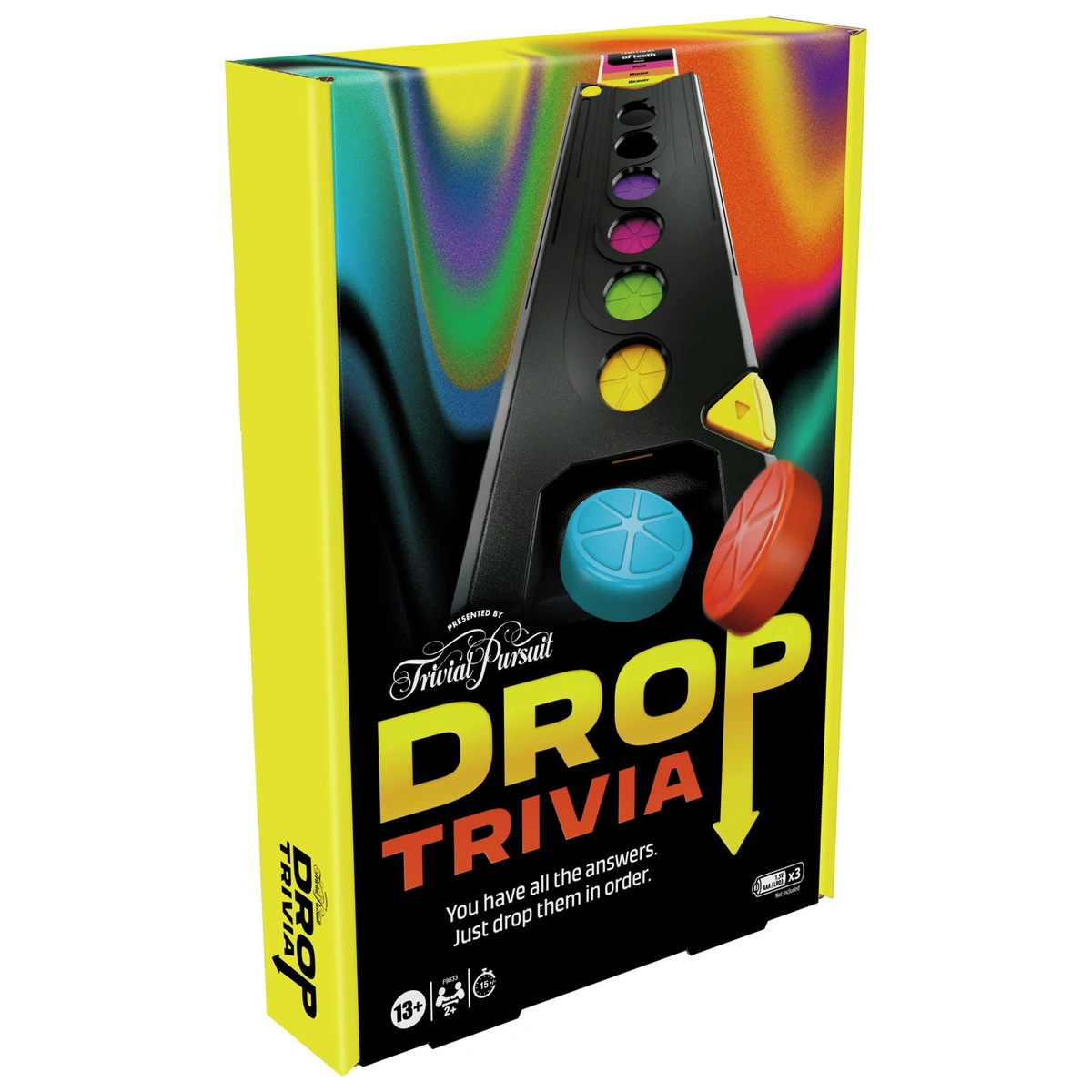 Trivial Pursuit Drop Trivia Party Game from Hasbro Gaming