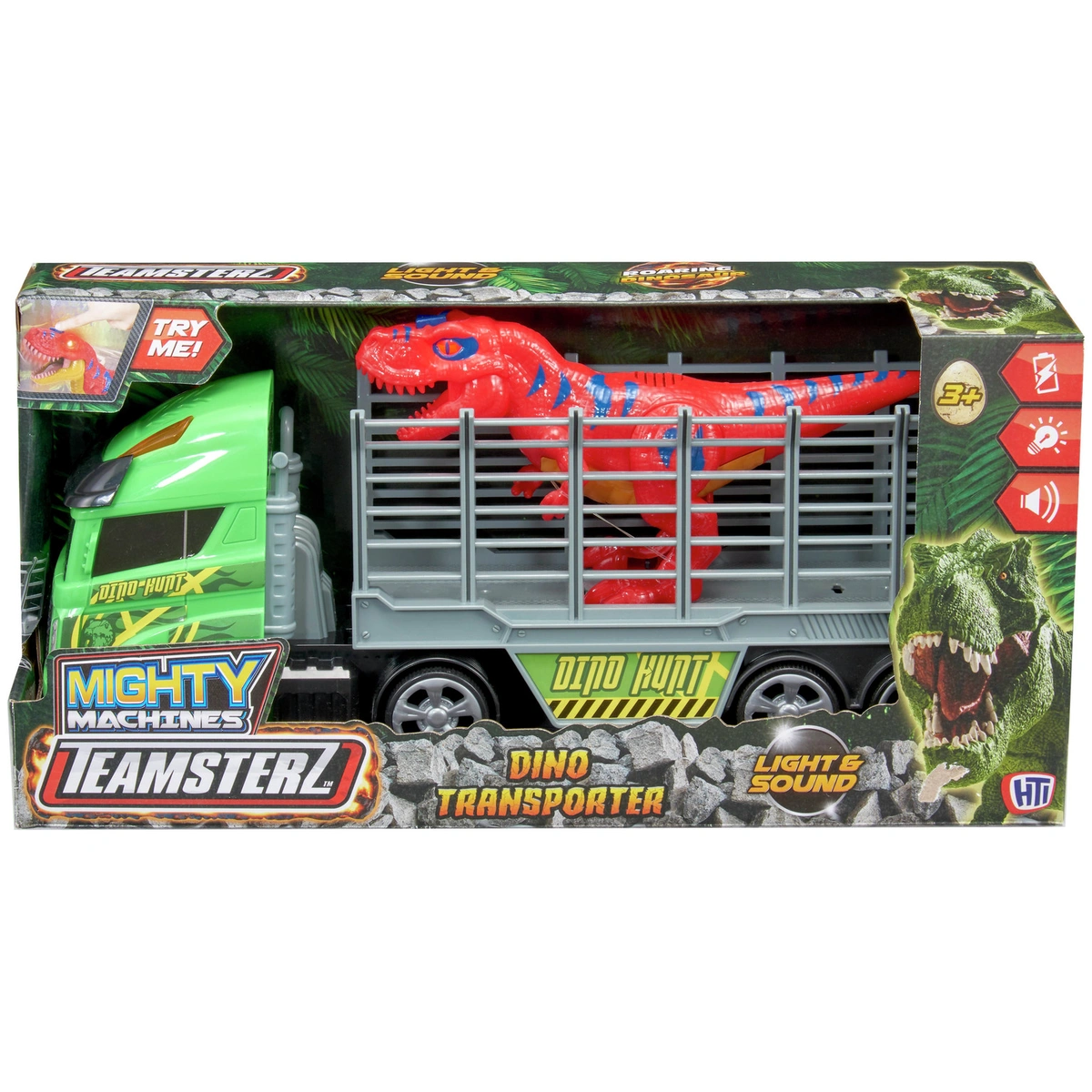 Teamsterz Light and Sound Dinosaur Transporter