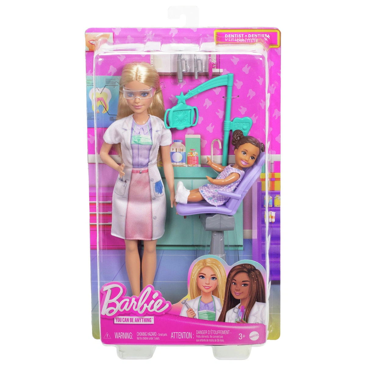 Barbie Dentist Fashion Doll playset with Doll & Accessories