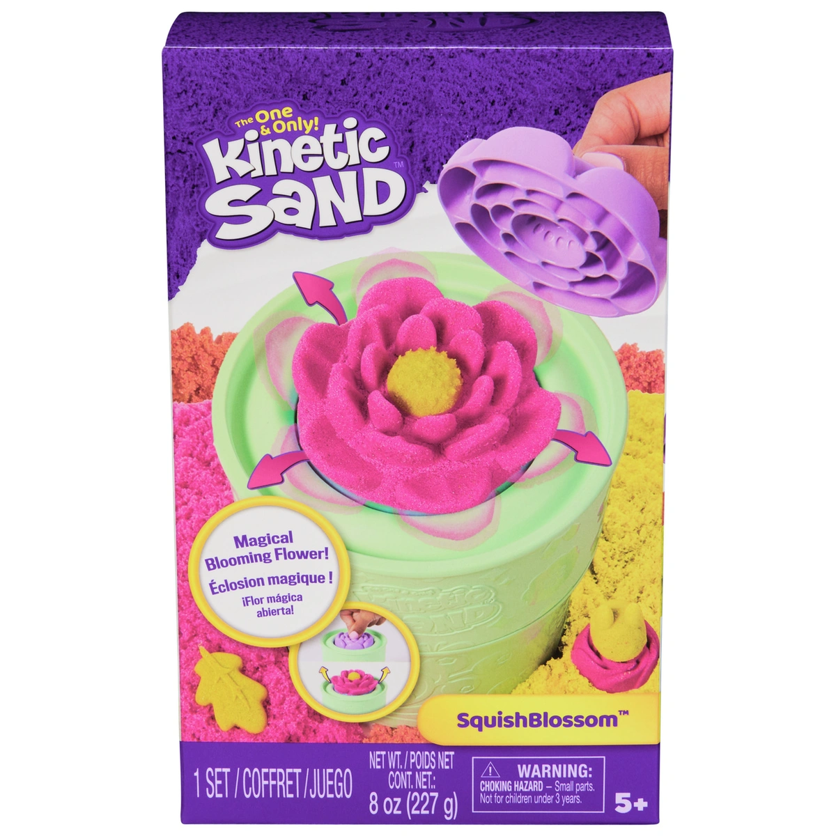 Kinetic Sand Squish Blossom Sand Kit