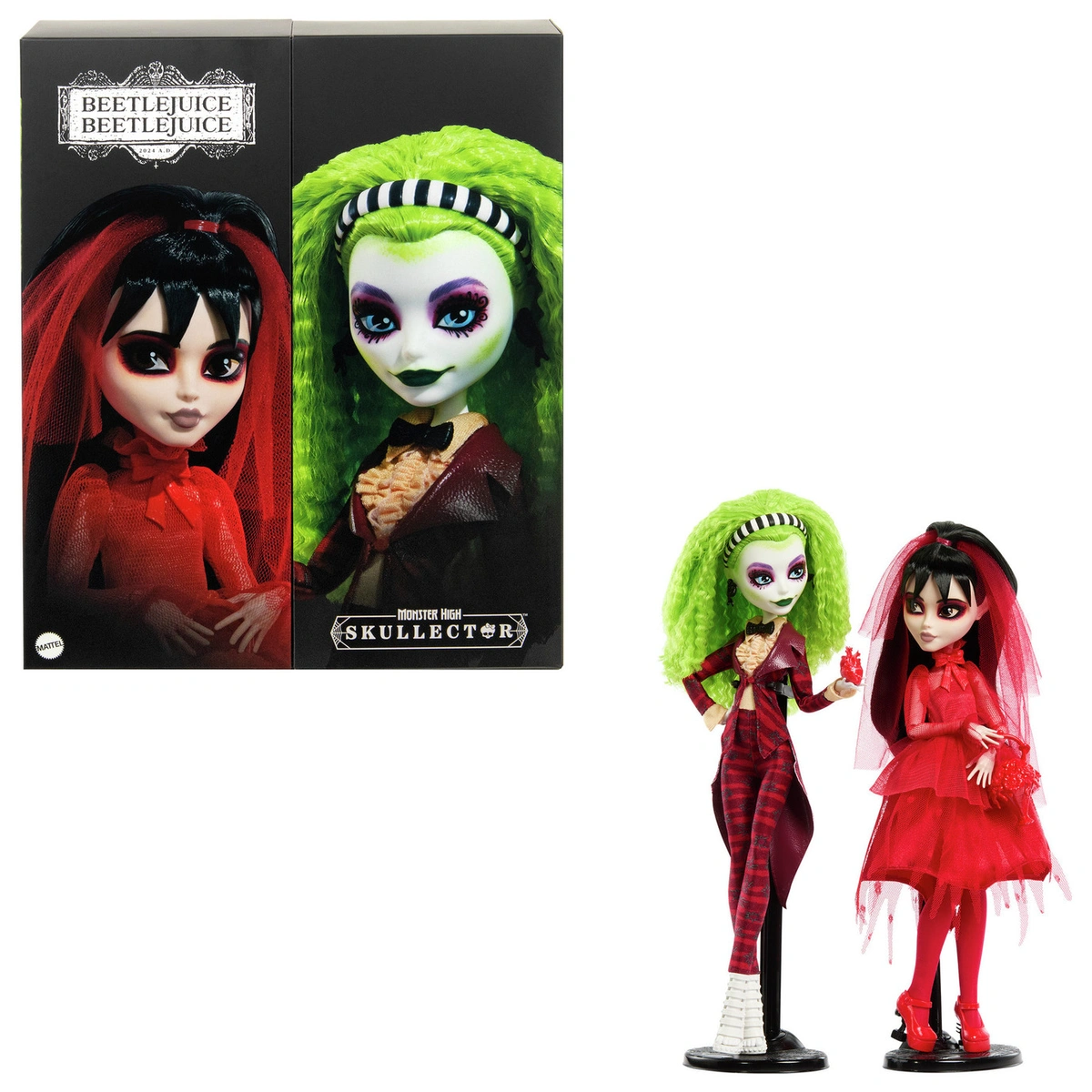 Monster High Skullector Betelgeuse & Lydia Collectable Dolls