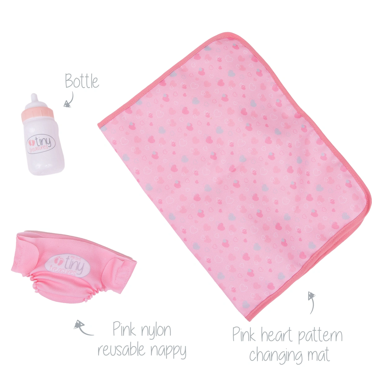 My First Tiny Treasures Bear Hug Changing Bag Carrier