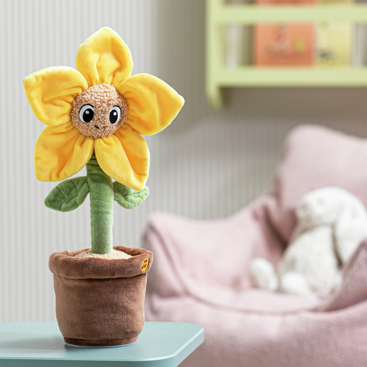 Home 38cm Battery Animated Flower Soft Toy